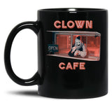 Terrifier Clown Cafe Essential Black Coffee Mug, Gift Coffee Mug