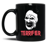 Terrifier Clown Classic Black Coffee Mug, Gift Coffee Mug