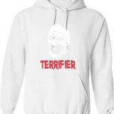 Terrifier Clown Classic Graphic Pullover Hoodie - White