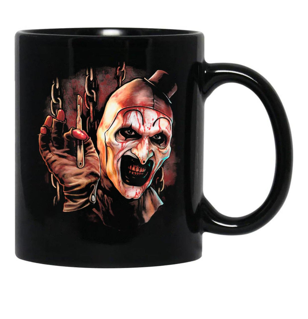 Terrifier Final Cut Black Coffee Mug, Gift Coffee Mug - Black