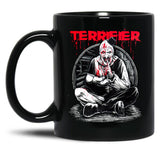 Terrifier Hush Little Baby Black Coffee Mug, Gift Coffee Mug