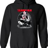 Terrifier Hush Little Baby Graphic Pullover Hoodie - Black