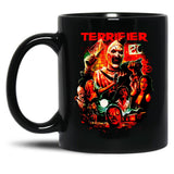 Terrifier Man of The Hour Black Coffee Mug, Gift Coffee Mug