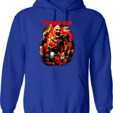 Terrifier Man of The Hour Graphic Pullover Hoodie - Blue