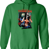 Terrifier No Exit Graphic Pullover Hoodie - Green