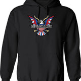The Diplomats Harlem World Graphic Pullover Hoodie - Black