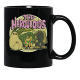 The Herculoids 1967 Black Coffee Mug, Gift Coffee Mug - Black