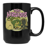 The Herculoids 1967 Black Coffee Mug, Gift Coffee Mug