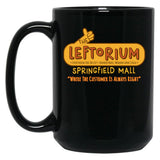 The Leftorium Store Black Coffee Mug, Gift Coffee Mug - Black