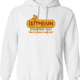 The Leftorium Store Graphic Pullover Hoodie - White
