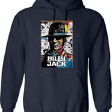 The Legend of Billy Jack Poster Graphic Pullover Hoodie - Navy