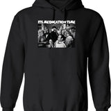 The One Who Flew Over The Cuckoos Nest Graphic Pullover Hoodie - Black