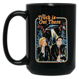 The Truth Is Out There - X Files Funny Classic Coffee Mug Black Coffee Mug, Gift Coffee Mug - Black