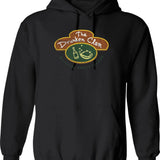 The drunken clam Graphic Pullover Hoodie - Black