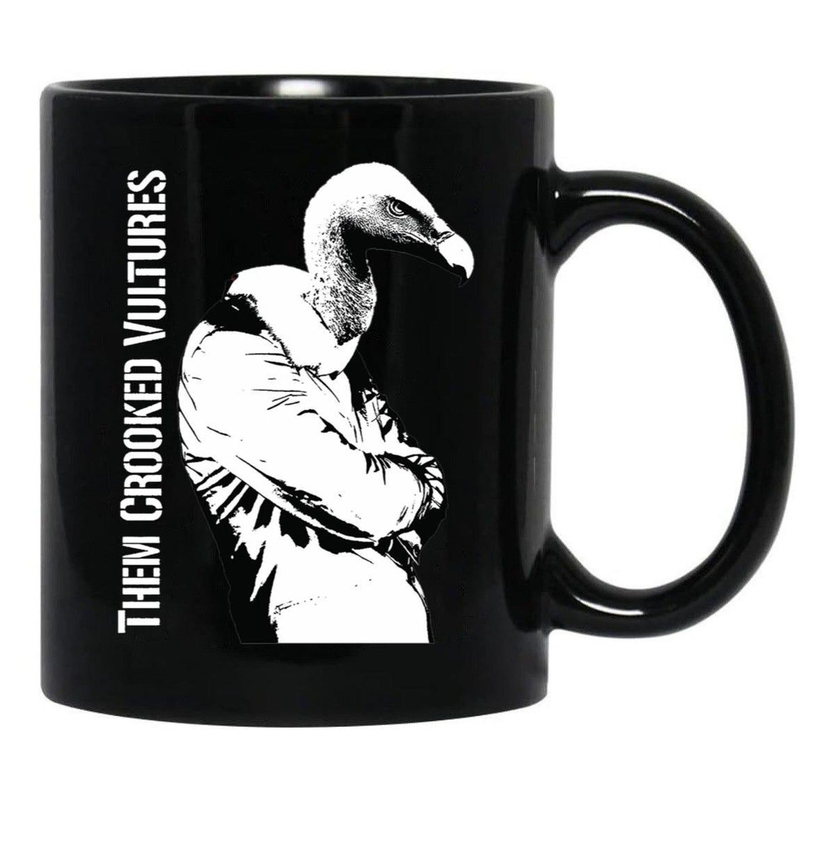 Them Crooked Vulture Black Coffee Mug, Gift Coffee Mug - Black