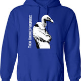 Them Crooked Vulture Graphic Pullover Hoodie - Blue