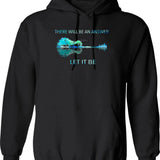 There Will Be an Answer Let It Be Essential 23 Graphic Pullover Hoodie - Black