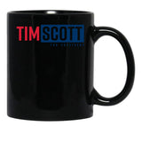 Tim Scott for President 2024 Black Coffee Mug, Gift Coffee Mug - Black