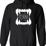 Titsoak Graphic Pullover Hoodie - Black