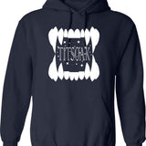 Titsoak Graphic Pullover Hoodie - Navy