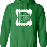 Titsoak Graphic Pullover Hoodie - Green
