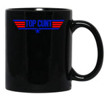 Top Cunt Funny Parody Women's Crop Top Tee Black Coffee Mug, Gift Coffee Mug - Black