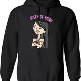 Total Drama Island Heather Graphic Pullover Hoodie - Black