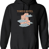 Tower Hotel Your Room is Ready Est 1994 Tower of Terror Family Matching Graphic Pullover Hoodie - Black