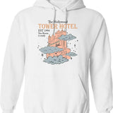 Tower Hotel Your Room is Ready Est 1994 Tower of Terror Family Matching Graphic Pullover Hoodie - White