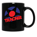 Tracker Trucks Vintage Logo Classic Black Coffee Mug, Gift Coffee Mug - Black