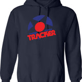 Tracker Trucks Vintage Logo Classic Graphic Pullover Hoodie - Navy