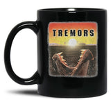 Tremors Distressed Mover Photographic Print Black Coffee Mug, Gift Coffee Mug