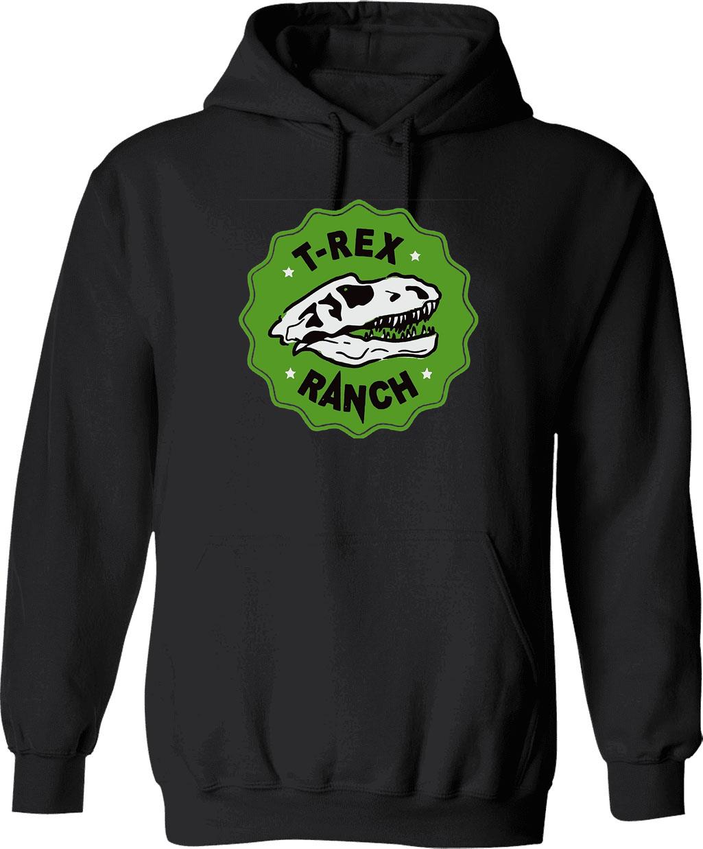Trex Ranch Slim Graphic Pullover Hoodie - Black