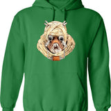 Tuscan Raider Classic Graphic Pullover Hoodie - Green