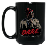 Tyrone Biggums Dare 2 Essential Black Coffee Mug, Gift Coffee Mug - Black