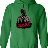 Tyrone Biggums Dare 2 Essential T-Hoodie Graphic Pullover Hoodie - Green