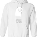 Undertale - Napstablook Graphic Pullover Hoodie - White