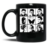Until Dawn - Main Characters Classic Black Coffee Mug, Gift Coffee Mug