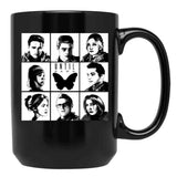Until Dawn - Main Characters Classic Black Coffee Mug, Gift Coffee Mug