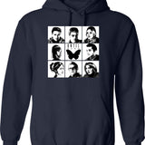 Until Dawn - Main Characters Classic Graphic Pullover Hoodie - Navy