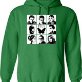 Until Dawn - Main Characters Classic Graphic Pullover Hoodie - Green