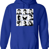 Until Dawn - Main Characters Classic Graphic Pullover Hoodie - Blue