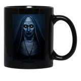 Valak Painting Black Coffee Mug, Gift Coffee Mug - Black