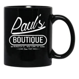 Vintage Paul's Boutique Black Coffee Mug, Gift Coffee Mug - Black
