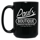 Vintage Paul's Boutique Black Coffee Mug, Gift Coffee Mug - Black