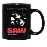 Vintage Saw 2004 Movie Promo Essential Black Coffee Mug, Gift Coffee Mug - Black