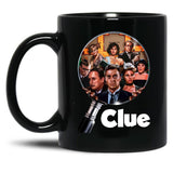 Vintage Zoom Clue Movie Squad Classic Black Coffee Mug, Gift Coffee Mug