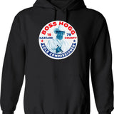 Vote Boss Hogg Dukes of Hazzard Graphic Pullover Hoodie - Black