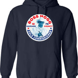 Vote Boss Hogg Dukes of Hazzard Graphic Pullover Hoodie - Navy