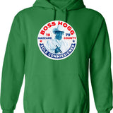 Vote Boss Hogg Dukes of Hazzard Graphic Pullover Hoodie - Green